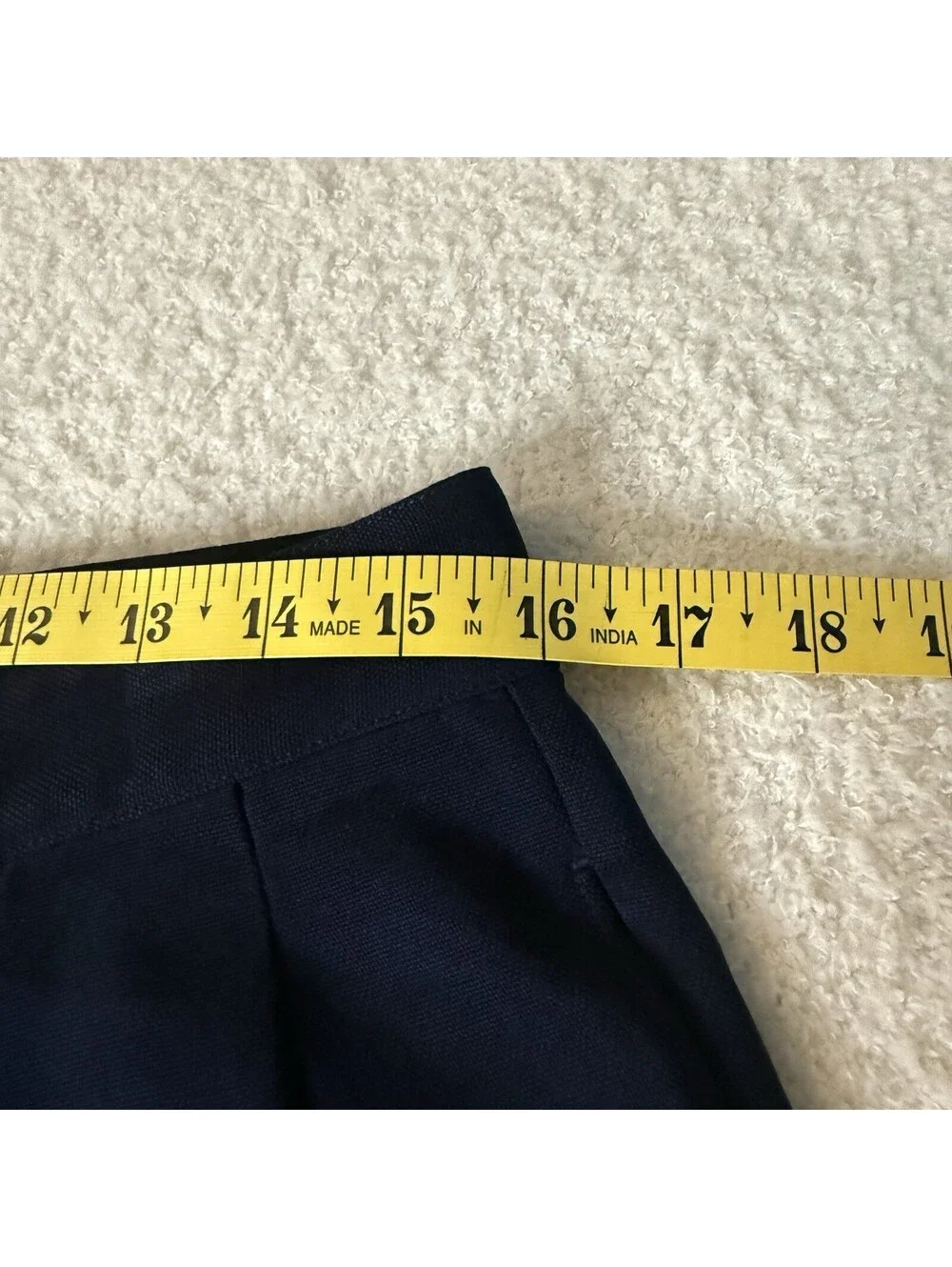Tommy Bahama Men’s 100% Silk Relax Fit Shorts Navy Size 33 Casual Flat Front
